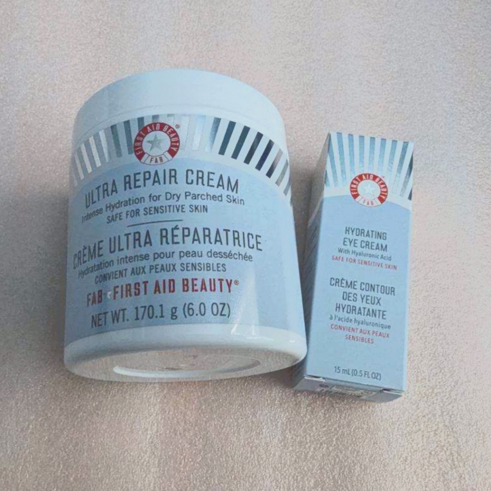 BN FS FIRST AID BEAUTY Ultra Repair Cream & Eye Cream Set